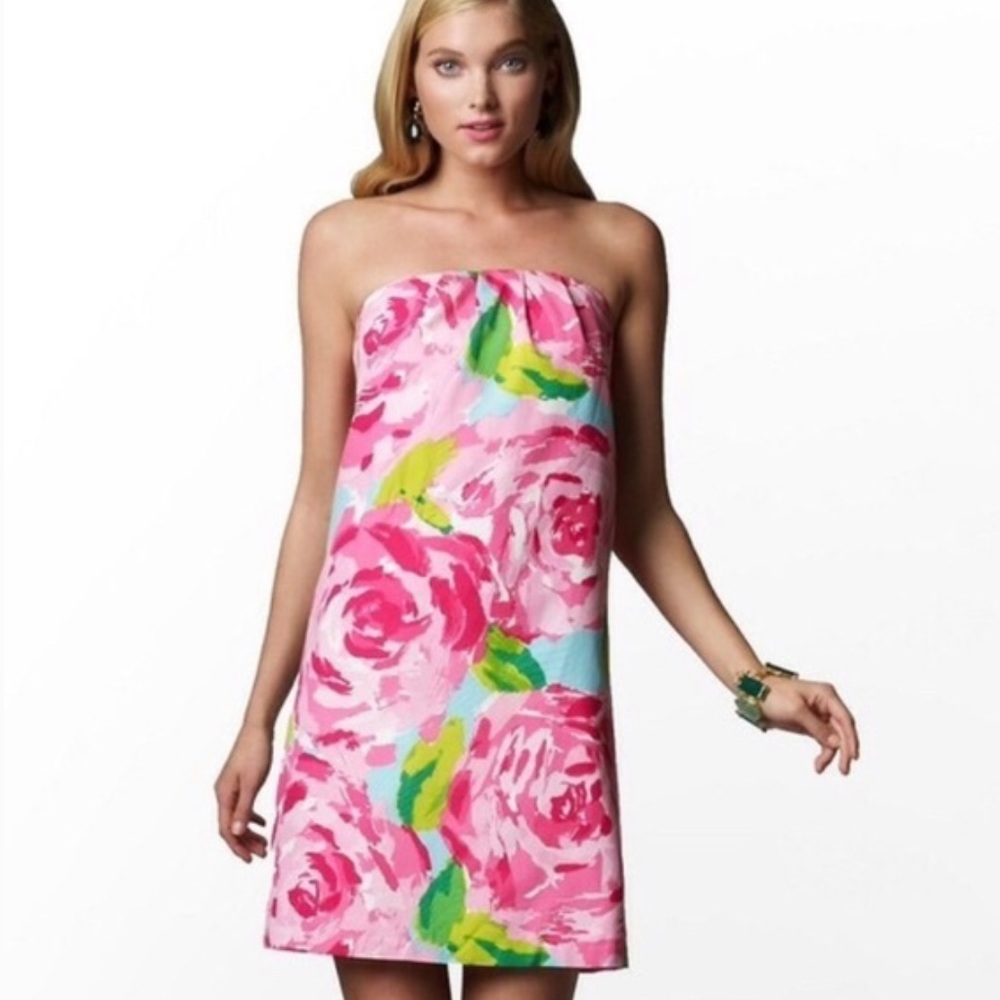 Lilly Pulitzer First Impression Pink Blossom Dress